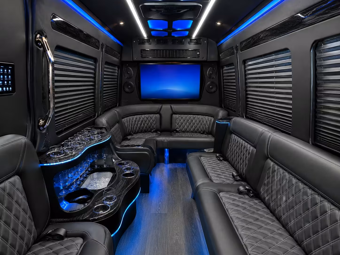 bus rental options for modesto trips