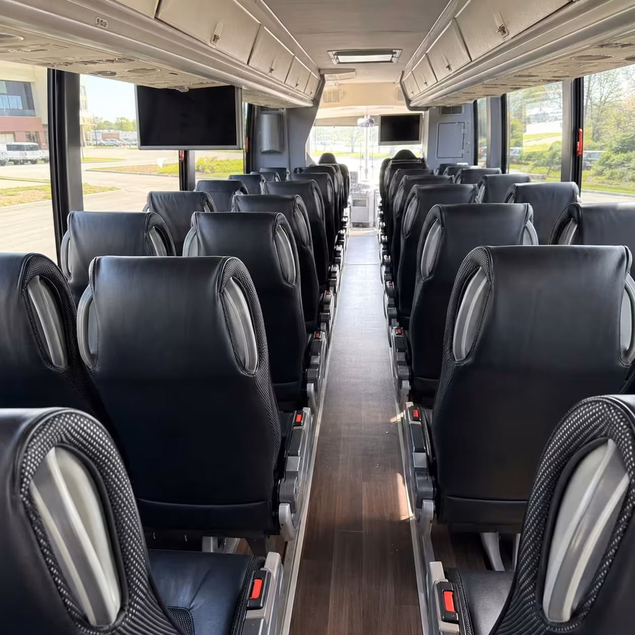 charter bus rentals for modesto weddings