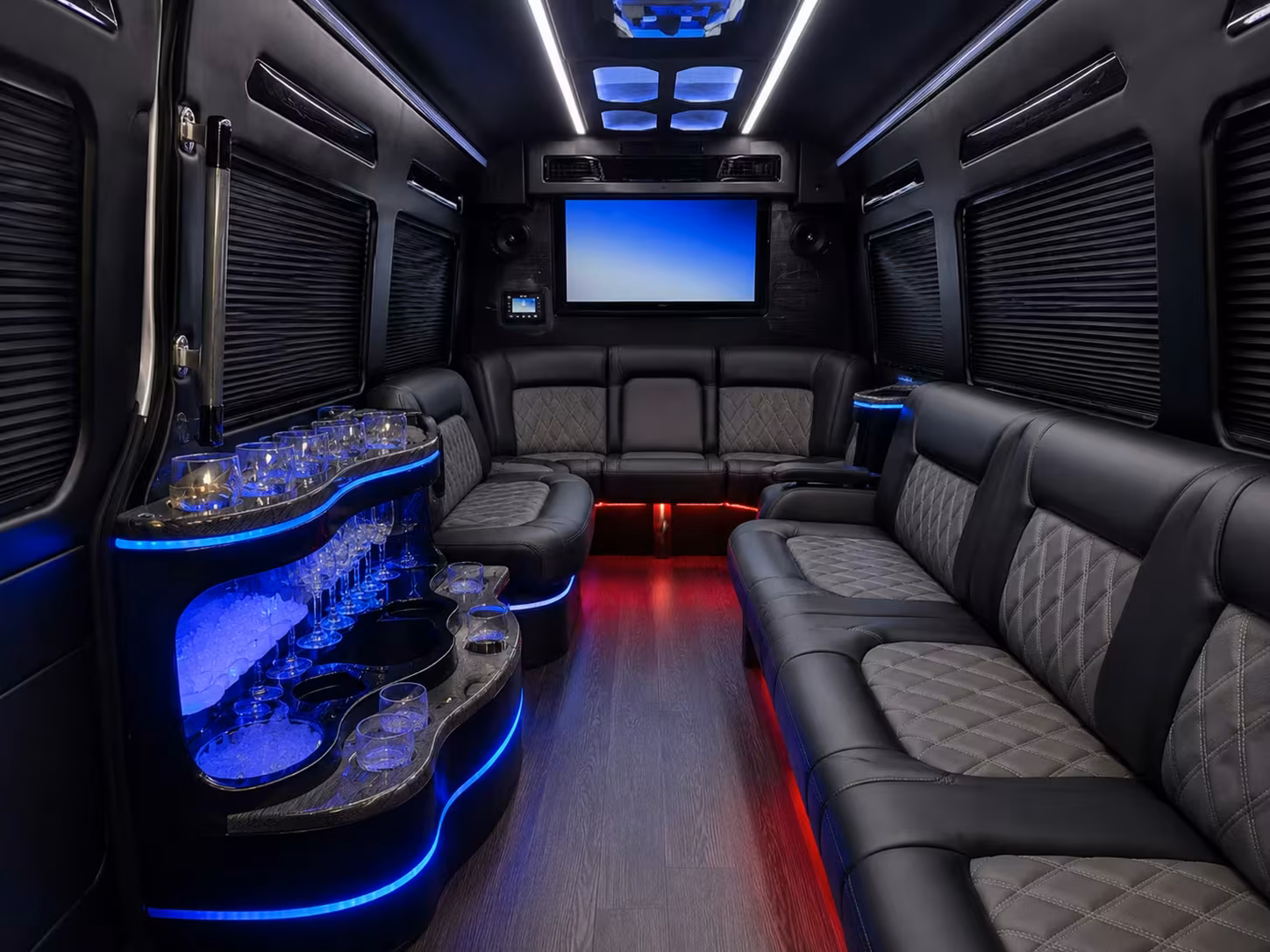 modesto airport transfer charter bus rentals
