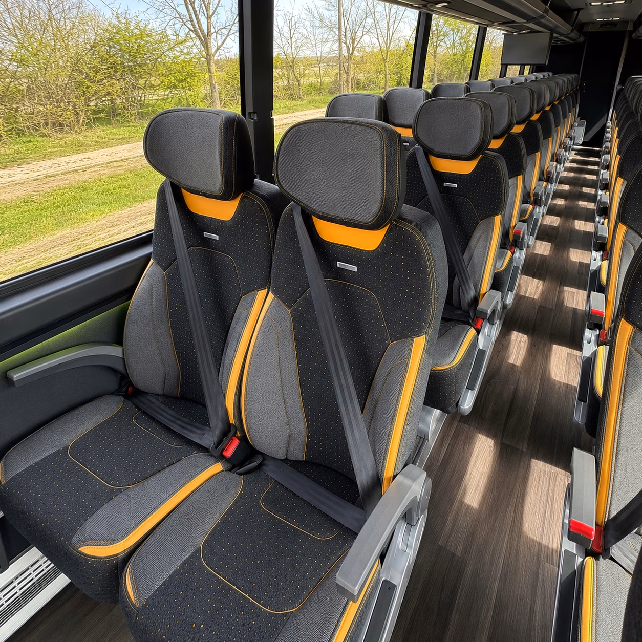 modesto charter bus rentals for military personnel transfers