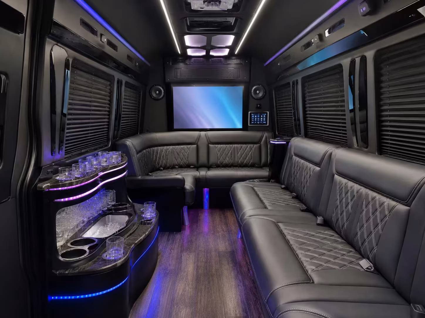 modesto long distance charter bus rentals