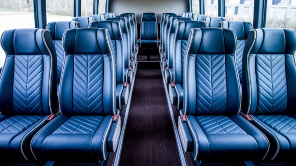 modesto 15 passenger minibus inside