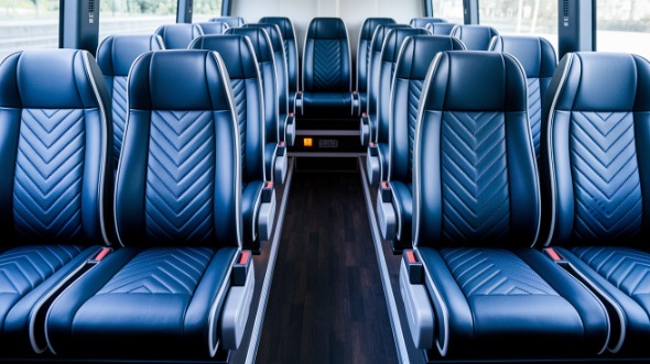 modesto 18 passenger minibus inside