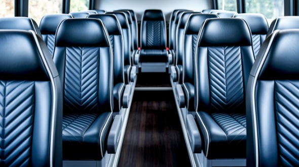 modesto 20 passenger minibus inside