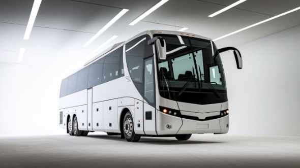 modesto 55 passenger charter bus