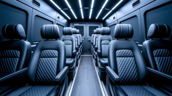 modesto sprinter van with driver interior