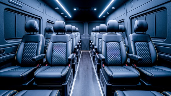 modesto sprinter van with driver rental