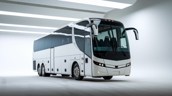 turlock 56 passenger charter bus